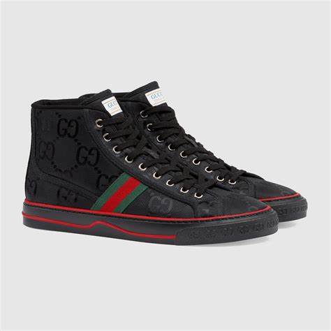 gucci basket high top sneaker|gucci men's gg sneakers.